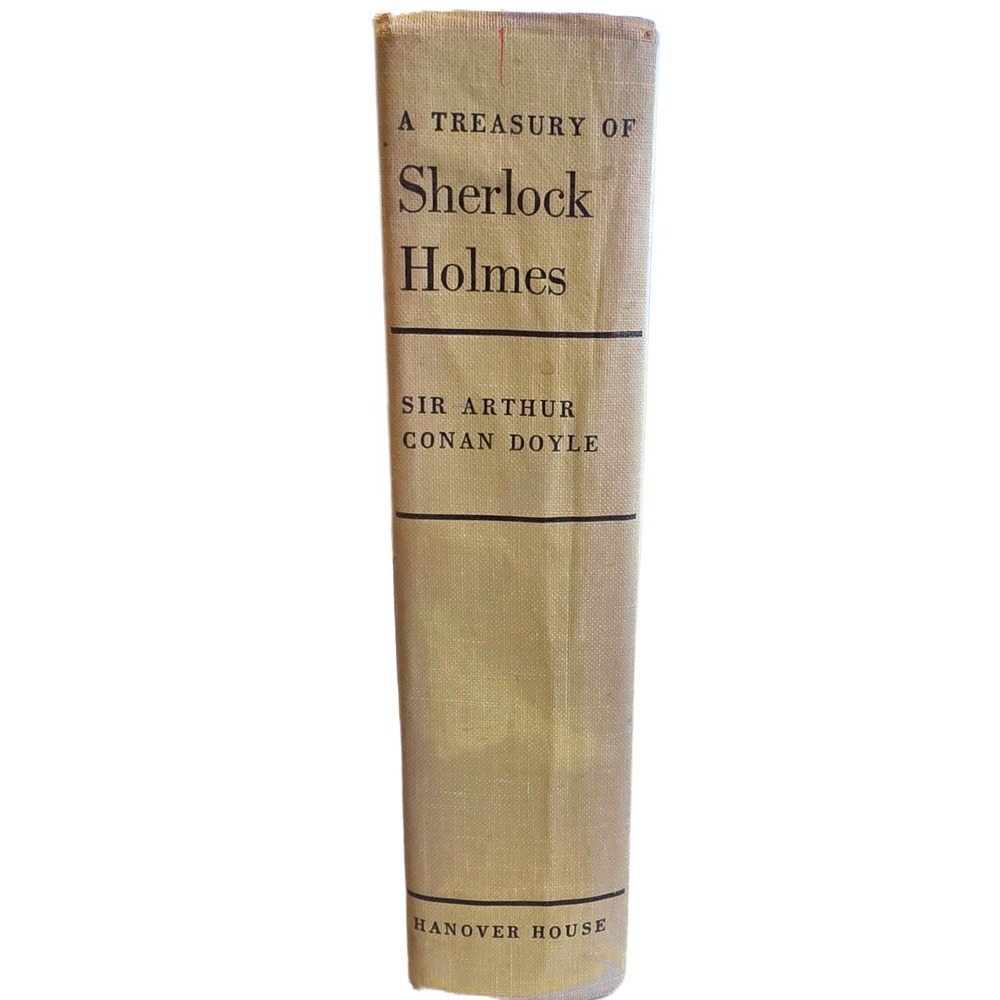 1955 A Treasury of Sherlock Holmes Arthur Conan Doyle Hardcover Book‎ VTG Rare - Picture 3 of 14